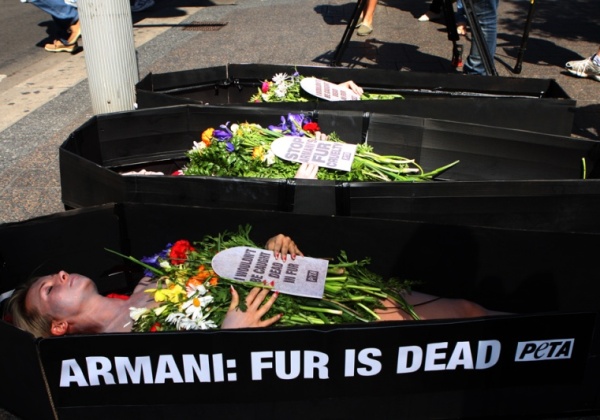 Armani: Fur Is Dead