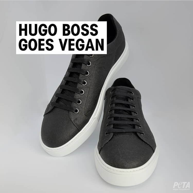 hugo boss vegan trainers