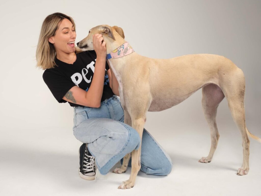 Connie and her dog Skyla
