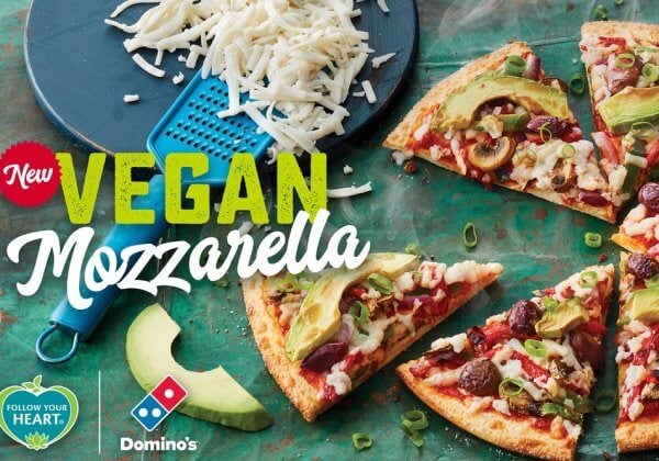 Domino's vegan pizza