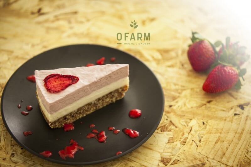 oFarm strawberry cheesecake