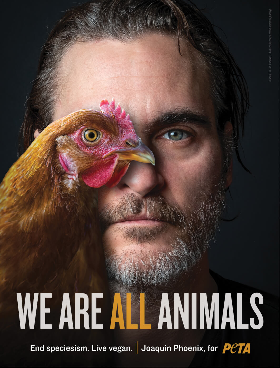 Joaquin Phoenix for PETA