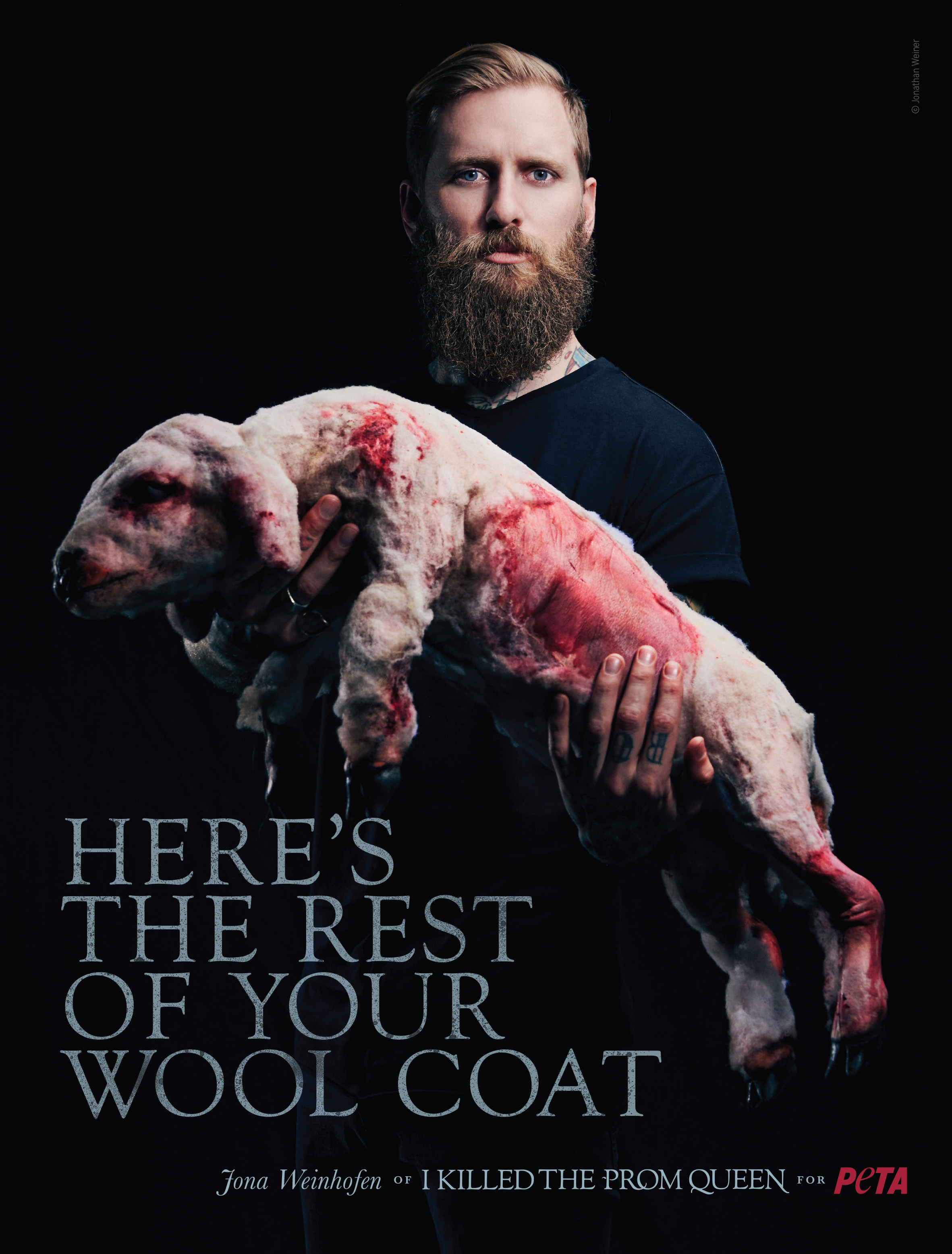 Jona Weinhofen Reveals the Bloody Truth Behind Every Wool Coat