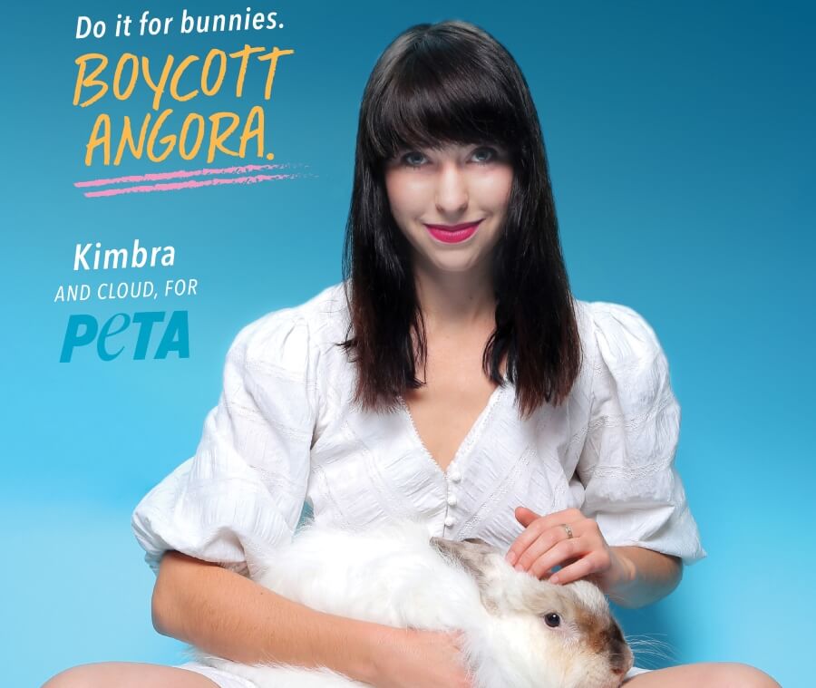 VIDEO: Singer Kimbra Explains That Angora Looks Best on Bunnies
