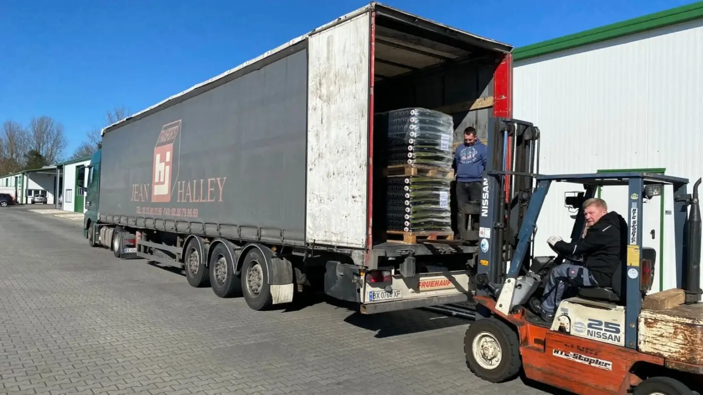 a truck bound for Odessa