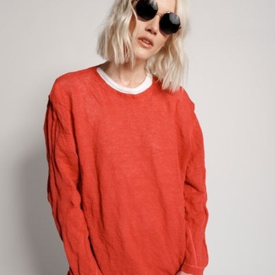 Oversized Steele Knit Sweater by Sans Beast