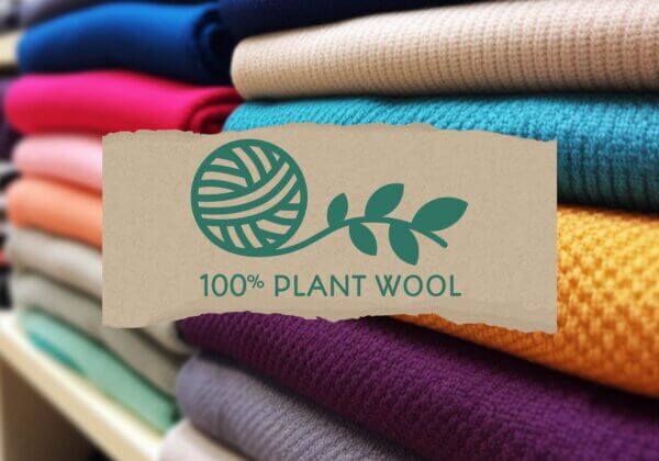 PETA’s "100% Plant Wool" Logo