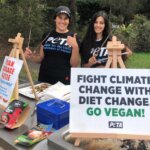 PETA hosted a sausage sizzle just ahead of Australia Day.