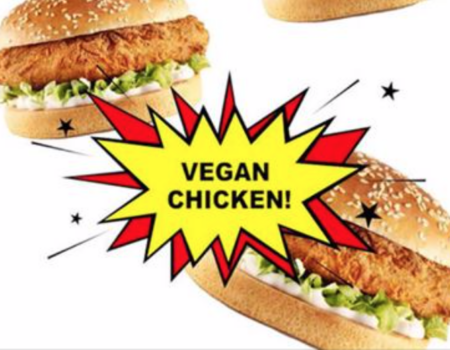 vegan chicken burgers