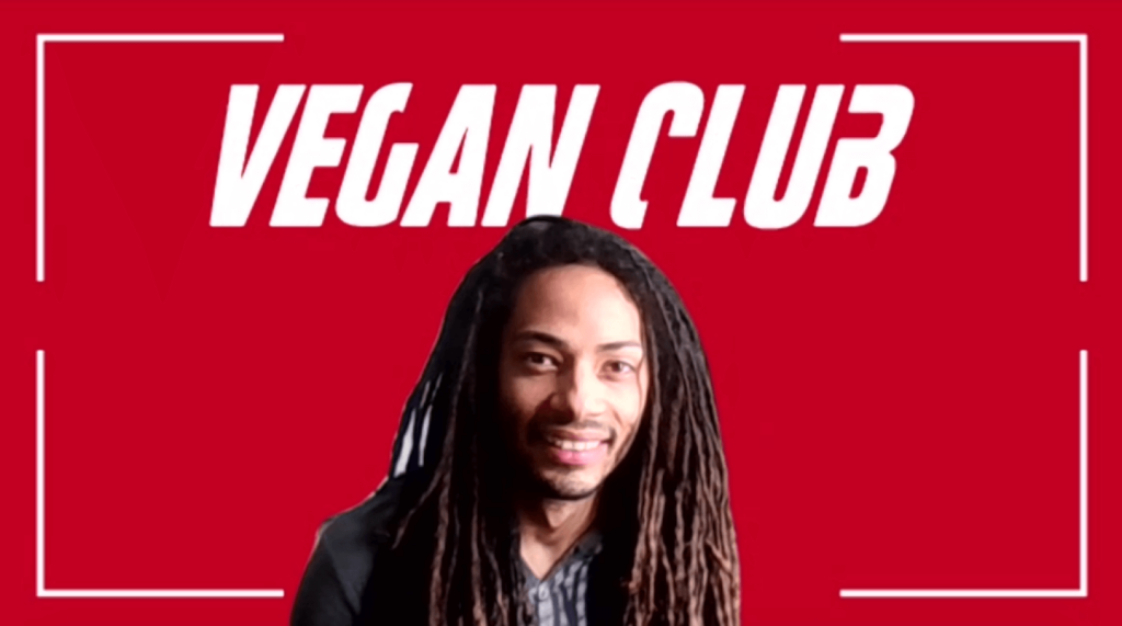 PETA's Vegan Club Zoom Background.