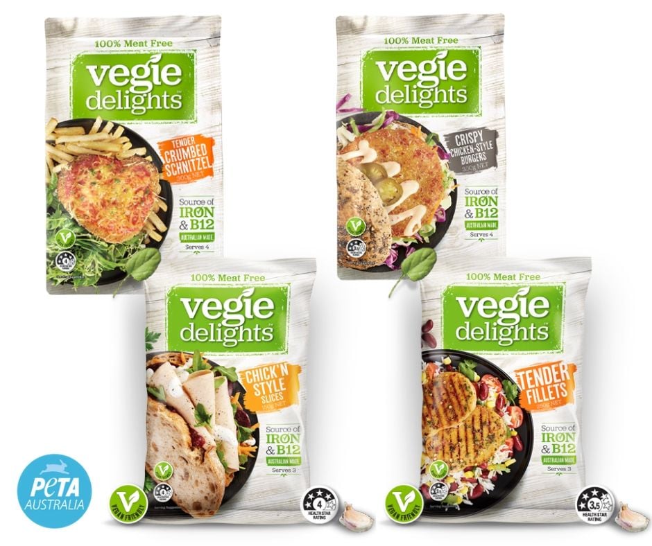 Vegie Delights Chicken Options