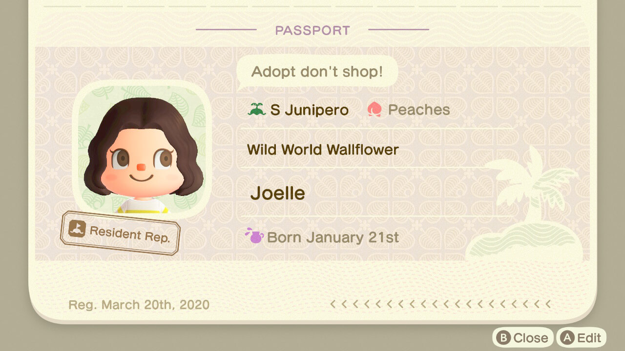 Animal rights messaging in Animal Crossing.