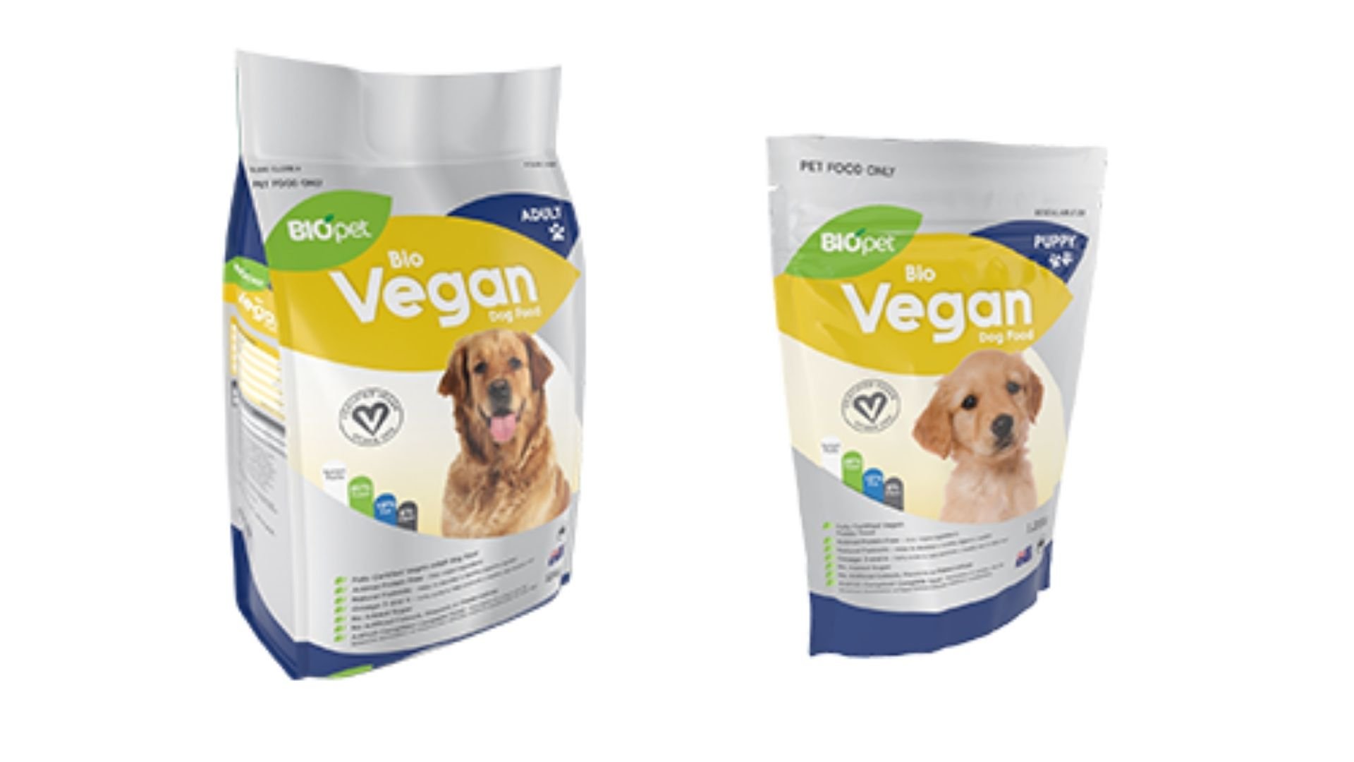 Biopet vegan dog food.