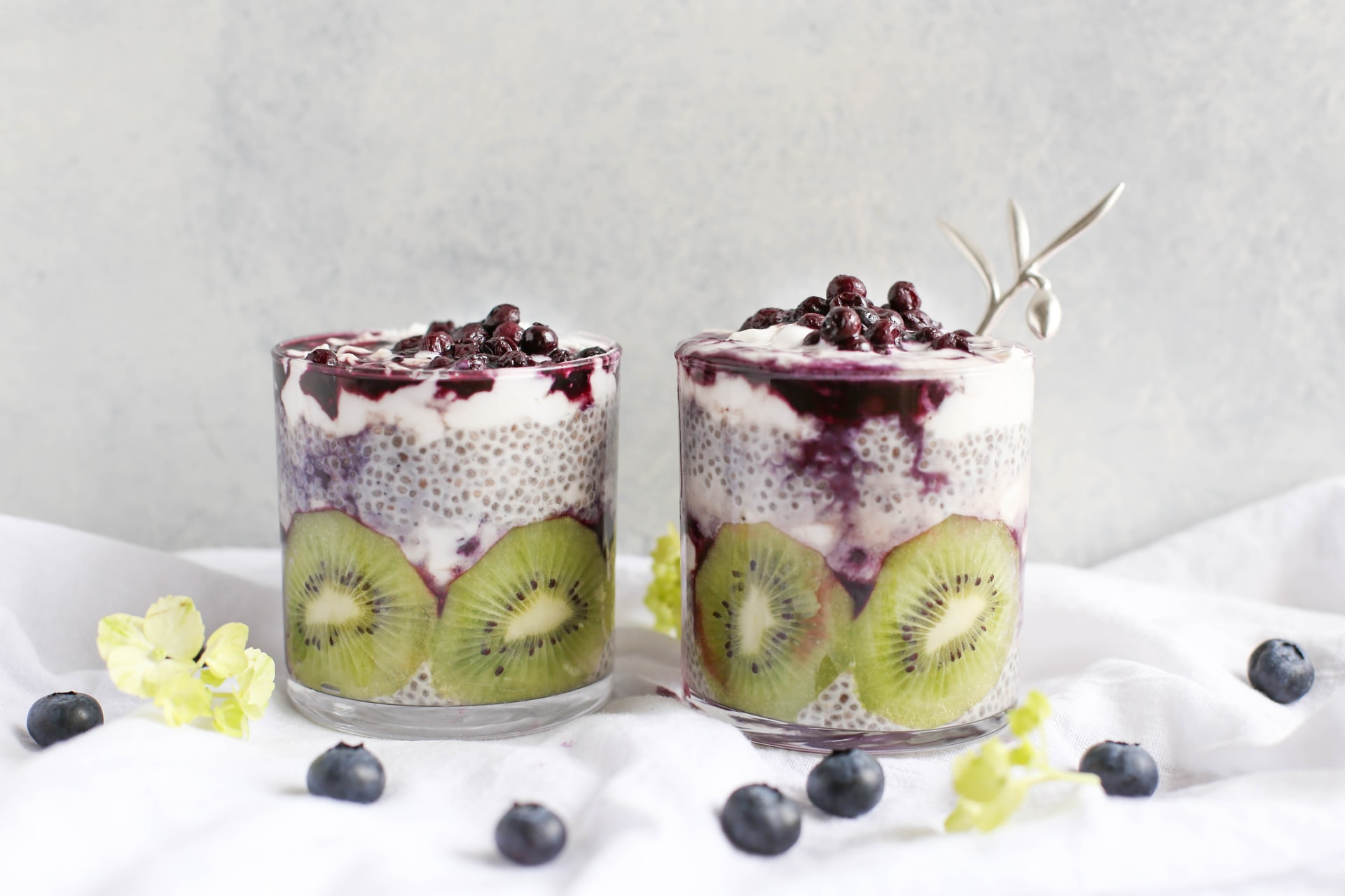 Chia seed pudding.