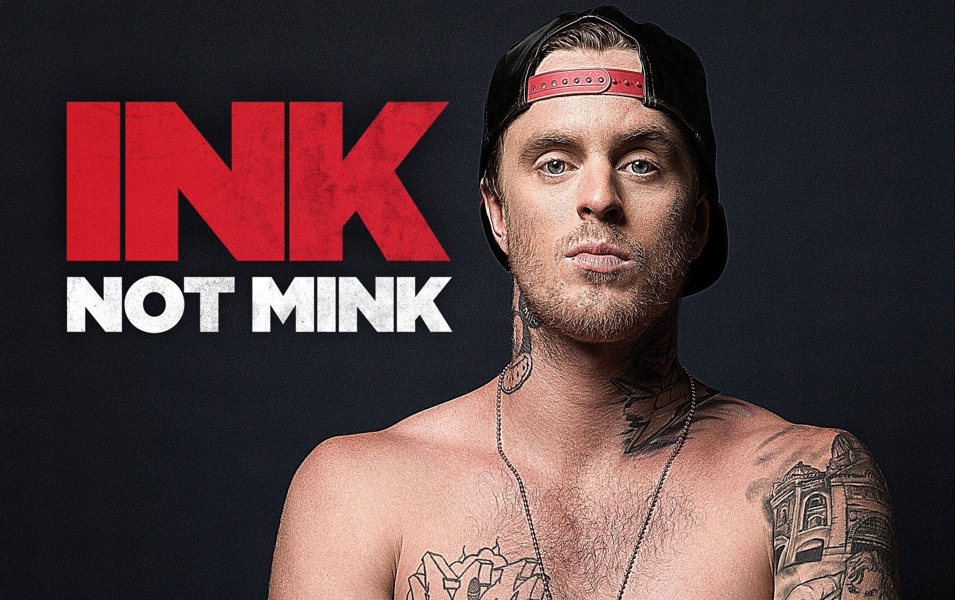 Hip-Hop Star 360 Strips Down to His Tattoos for PETA