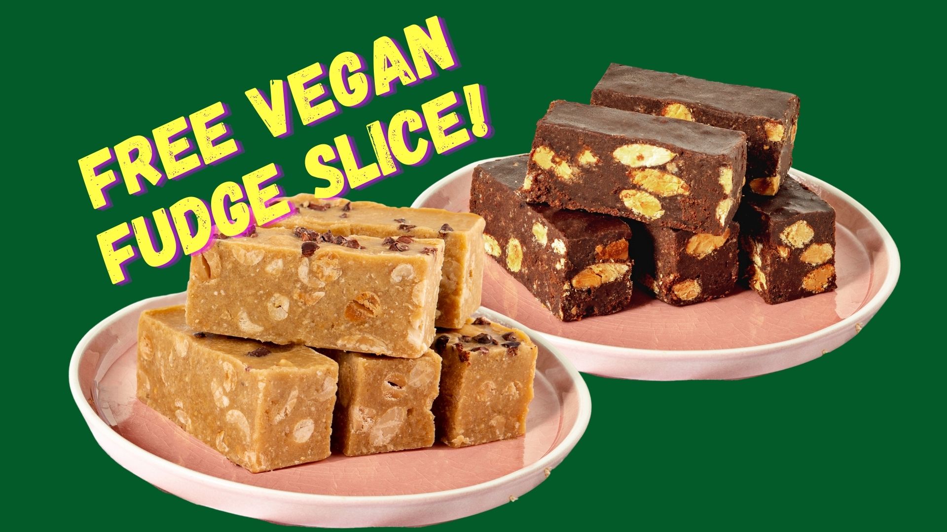 Vegan Fudge Slice from The Cheesecake Shop