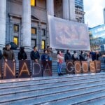 Canada Goose Protest in Vancouver