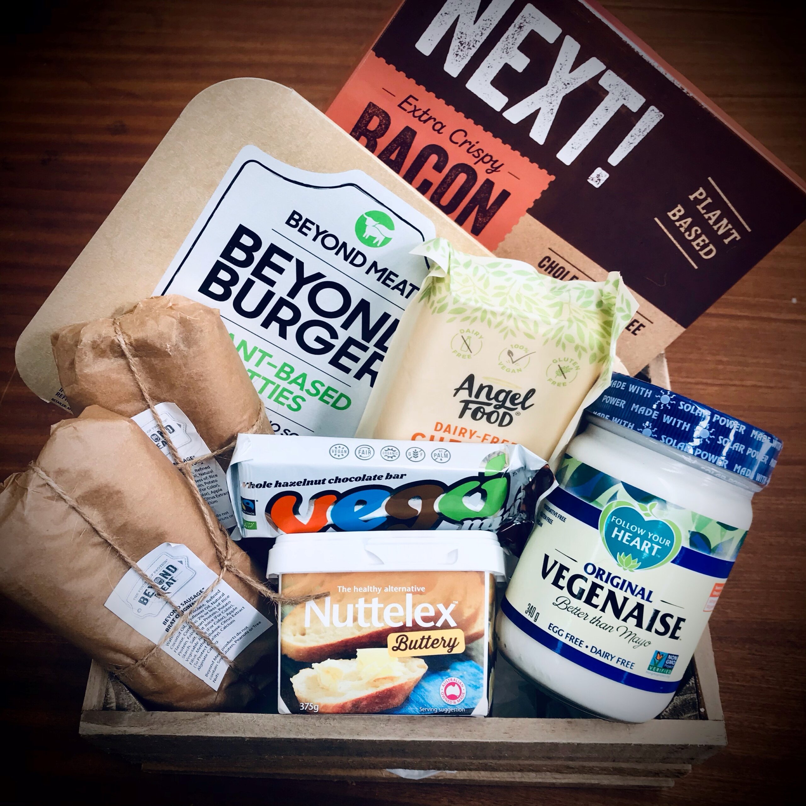 Duncan Garner's Vegan Hamper from PETA.