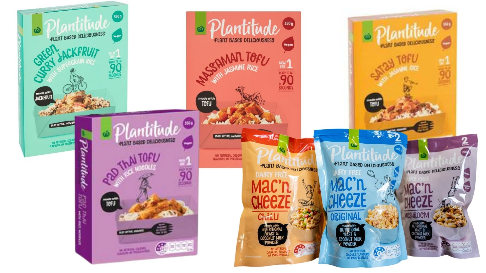 Ready made meals from Plantitude.