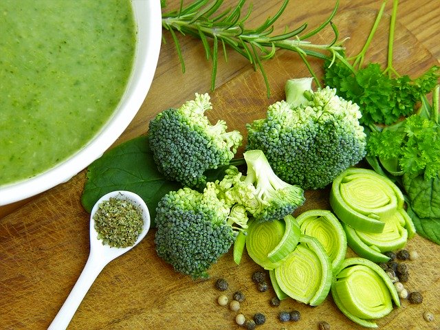 A photo of soup ingredients.