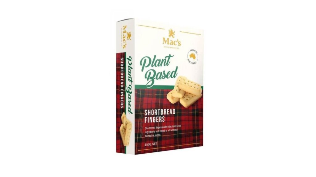 Mac's Plant Based Shortbread