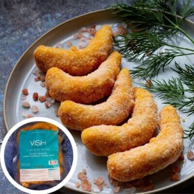 vish vegan crumbed prawns